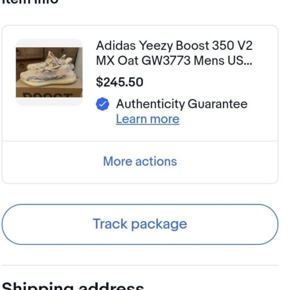 Yeezy Boost 350 v2 "OAT" - Picture 11 of 11